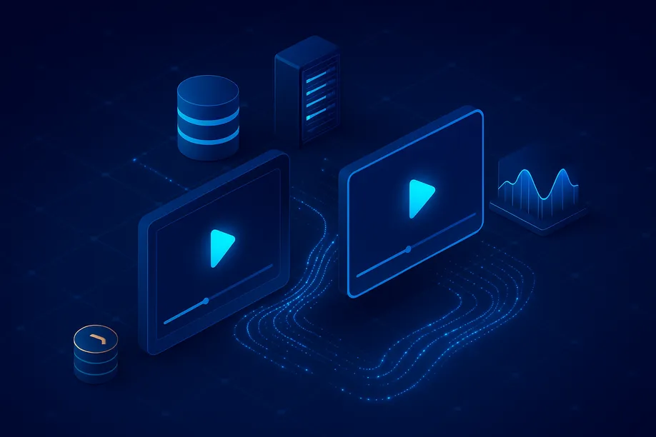 Video Streaming Platform visualization